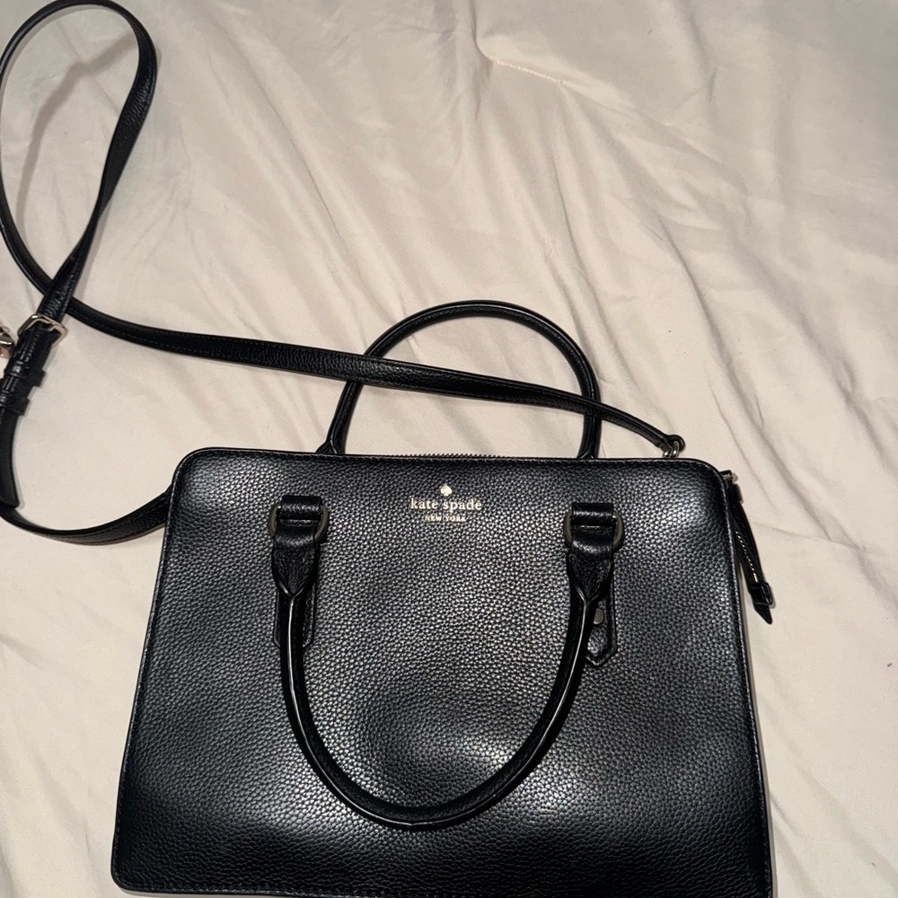 Kate Spade Black Leather Handbag